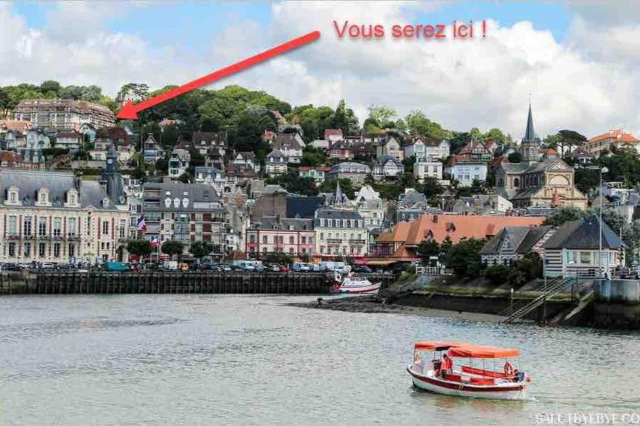 Appartement Avec Terrasse Vue Mer Trouville Sur Mer Екстериор снимка